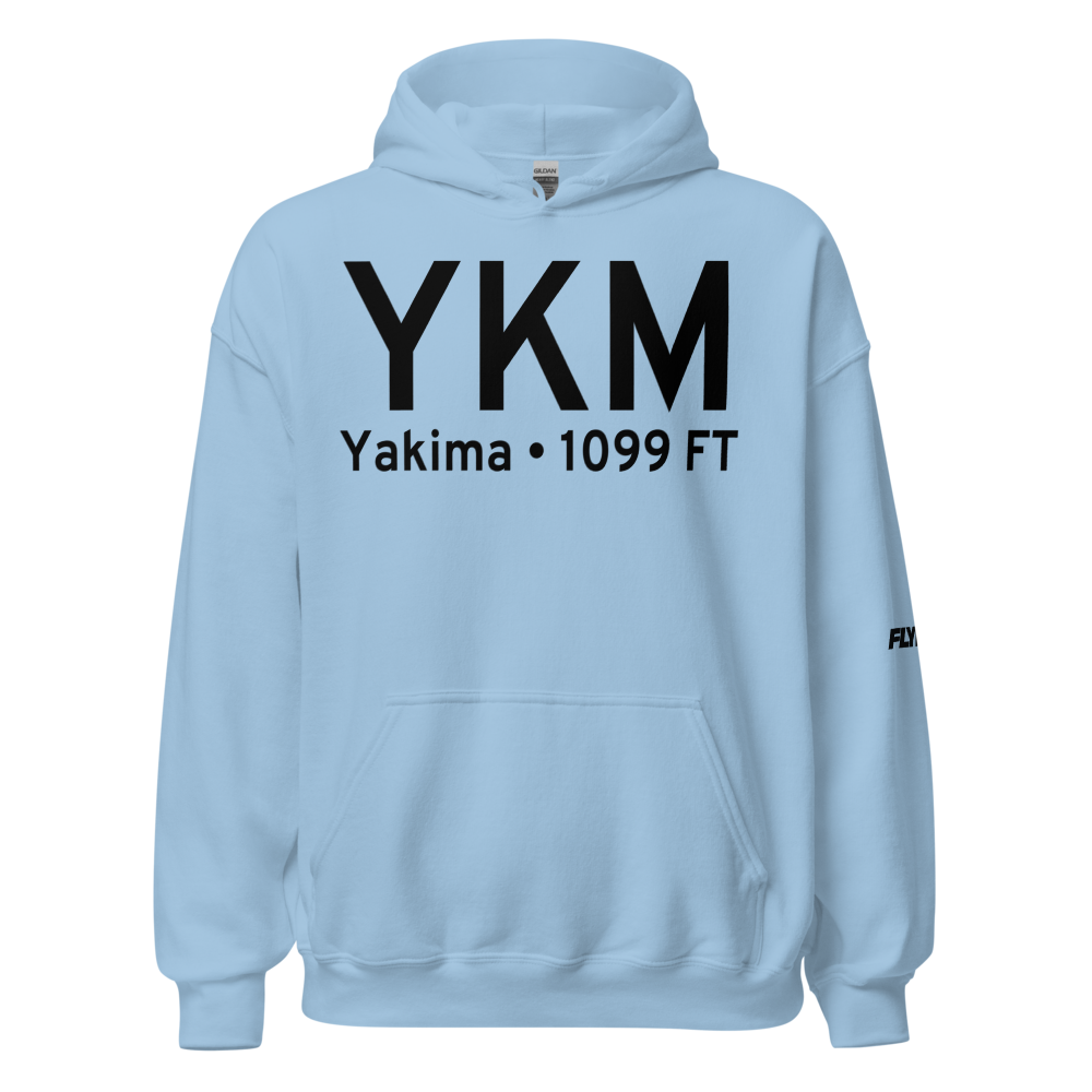 Yakima (KYKM) Airport Hoodie Sweatshirt 