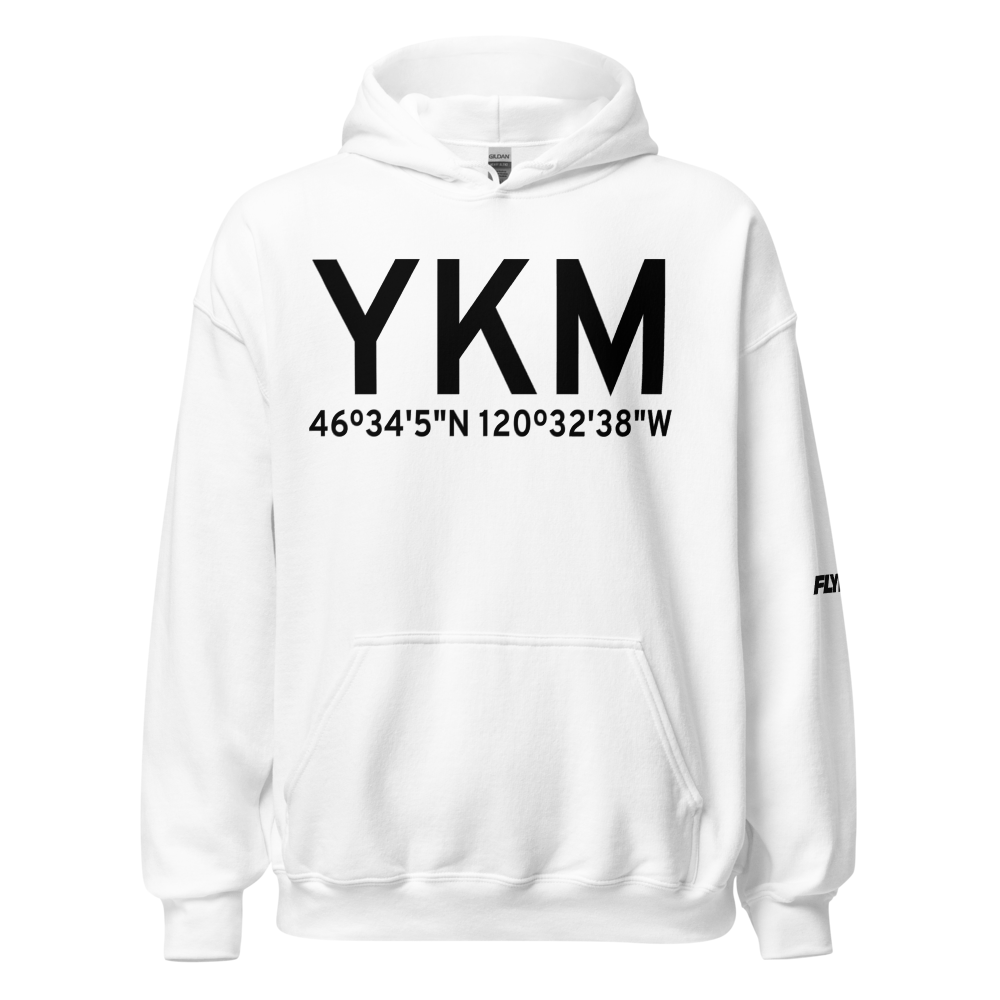 Yakima (KYKM) Airport Hoodie Sweatshirt 