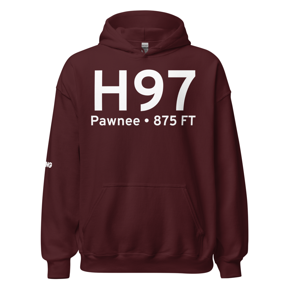 Pawnee (H97) Airport Hoodie Sweatshirt 