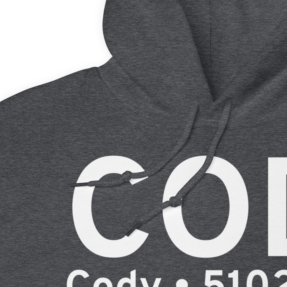 Cody (KCOD) Airport Hoodie Sweatshirt 