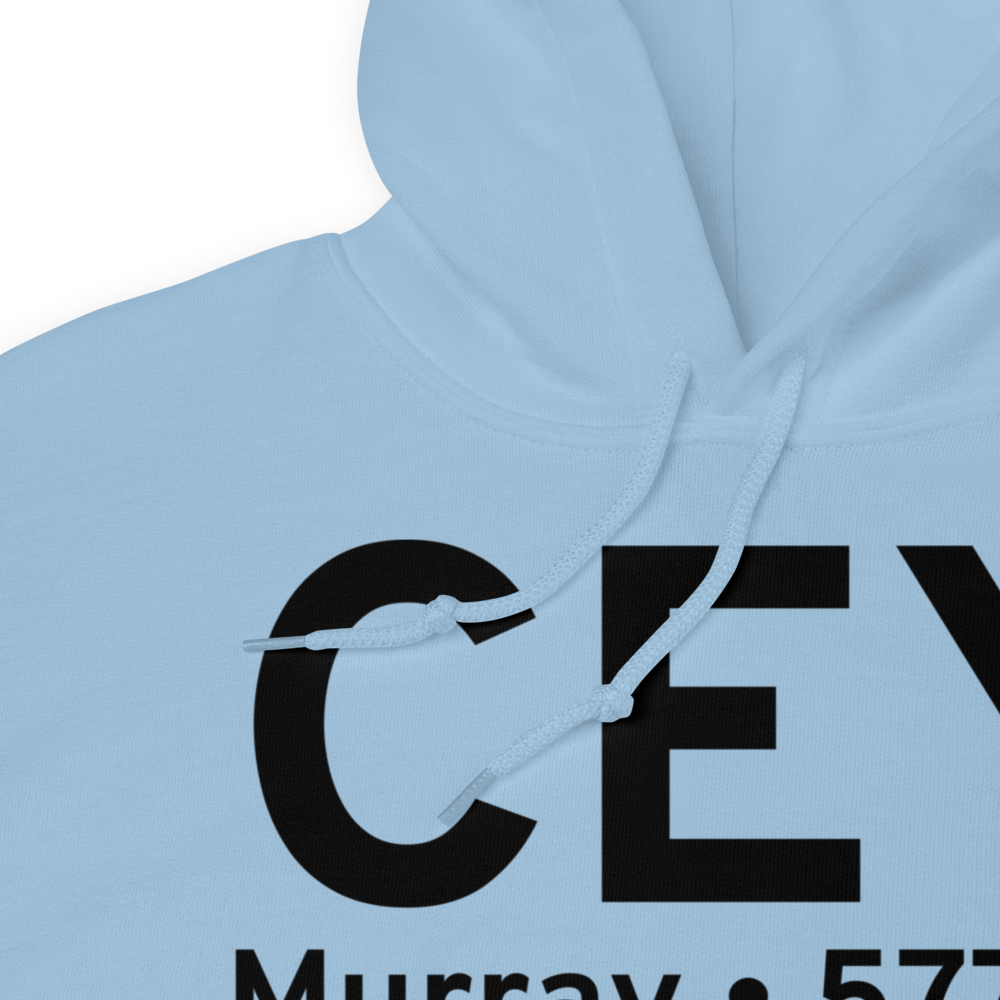 Murray (KCEY) Airport Hoodie Sweatshirt 
