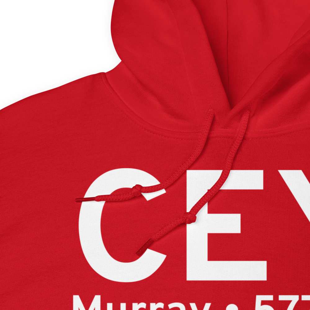 Murray (KCEY) Airport Hoodie Sweatshirt 