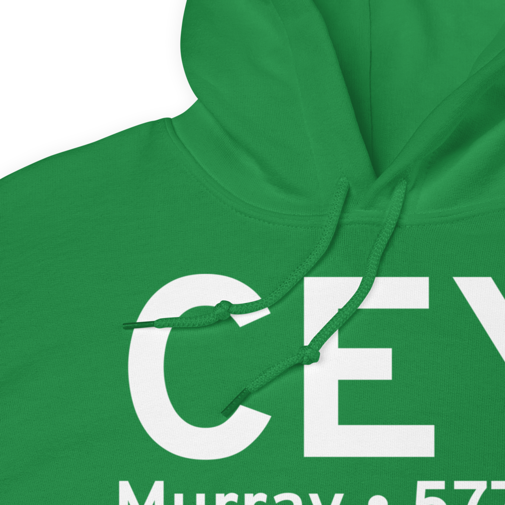 Murray (KCEY) Airport Hoodie Sweatshirt 