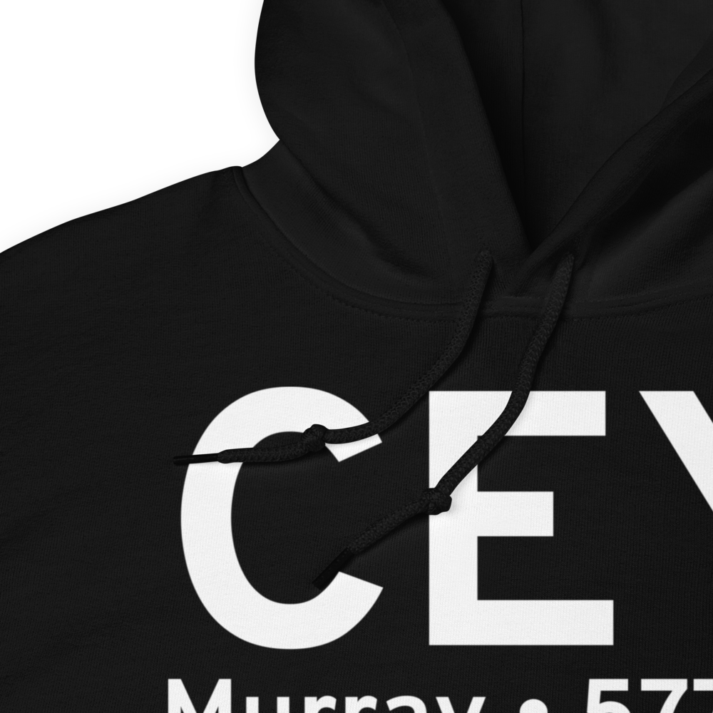 Murray (KCEY) Airport Hoodie Sweatshirt 
