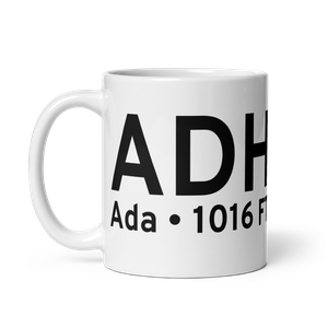 Ada (KADH) Airport Mug