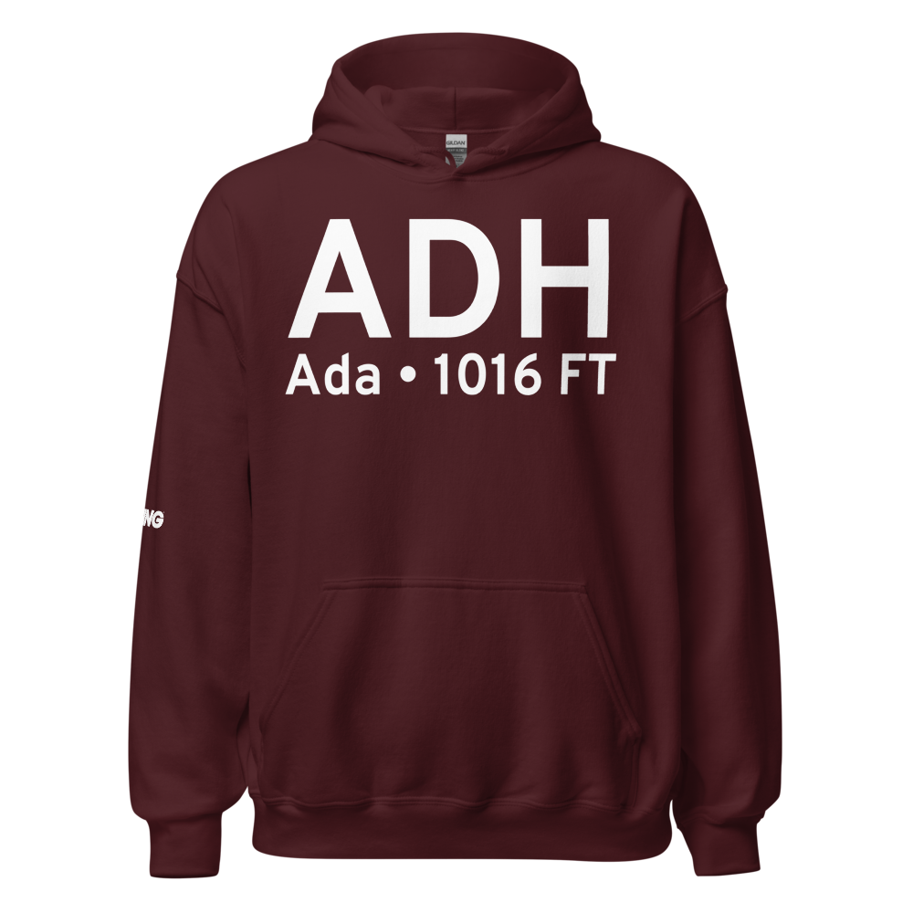 Ada (KADH) Airport Hoodie Sweatshirt 