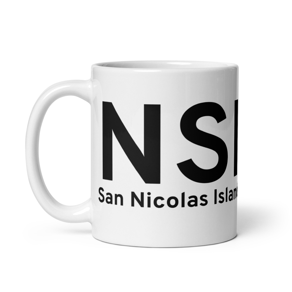 San Nicolas Island (KNSI) Airport Mug 