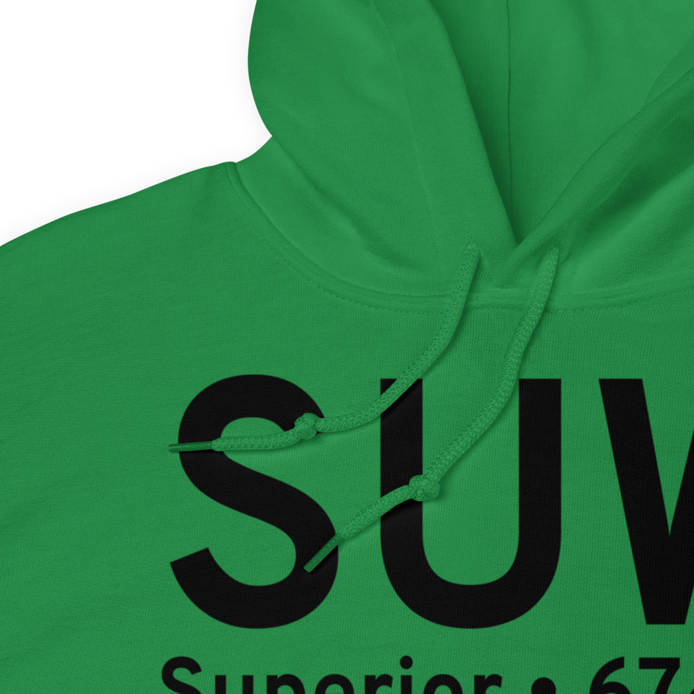 Superior (KSUW) Airport Hoodie Sweatshirt 