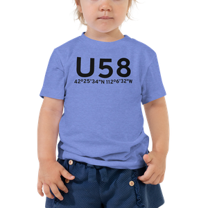 Downey (KU58) Airport Toddler T-Shirt