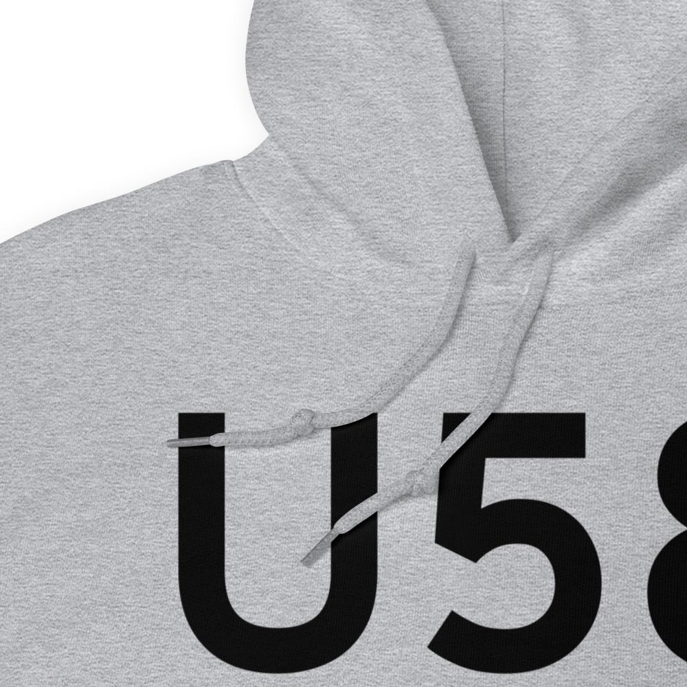 Downey (KU58) Airport Hoodie Sweatshirt 