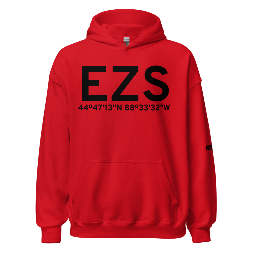 Shawano (KEZS) Airport Hoodie Sweatshirt 