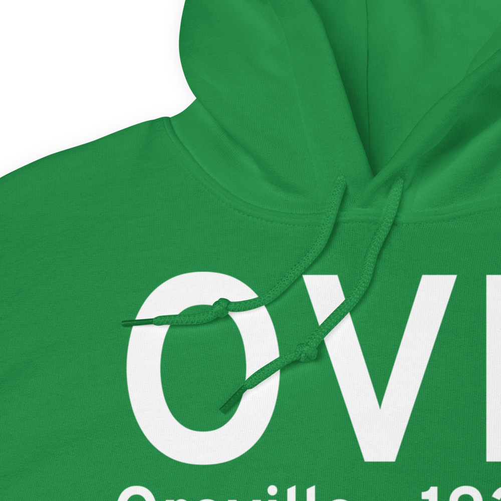 Oroville (KOVE) Airport Hoodie Sweatshirt 