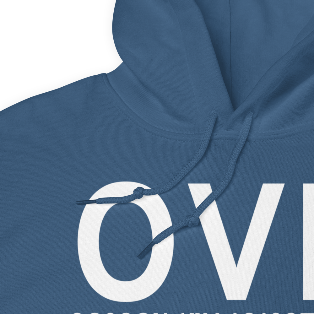 Oroville (KOVE) Airport Hoodie Sweatshirt 