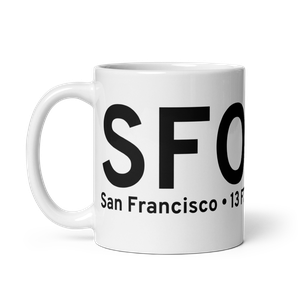San Francisco (KSFO) Airport Mug