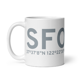 San Francisco (KSFO) Airport Mug