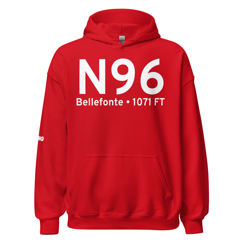 Bellefonte (KN96) Airport Hoodie Sweatshirt 