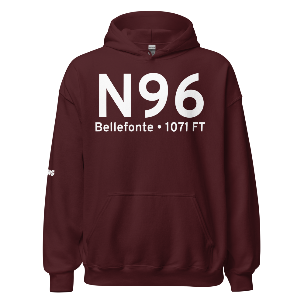 Bellefonte (KN96) Airport Hoodie Sweatshirt 