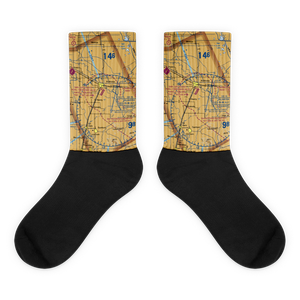 San Luis Valley Regional Bergman Field (ALS) VFR Sectional Socks