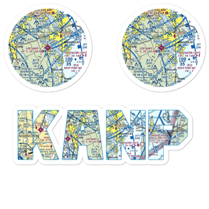 Lee Airport (ANP) VFR Sectional Sticker Pack