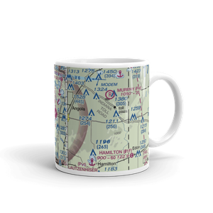 Tri State Steuben County Airport (ANQ) VFR Sectional  Mug