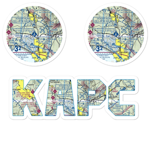 Napa County Airport (APC) VFR Sectional Sticker Pack