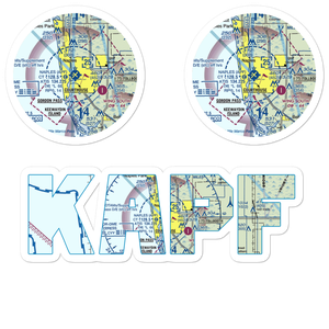 Naples Municipal Airport (APF) VFR Sectional Sticker Pack
