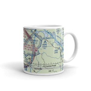 A P Hill AAF (Fort A P Hill) Airport (APH) VFR Sectional  Mug