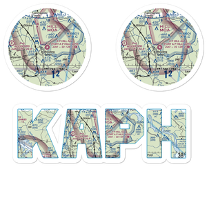 A P Hill AAF (Fort A P Hill) Airport (APH) VFR Sectional Sticker Pack