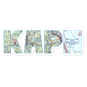 Alpena County Regional Airport (APN) VFR Sectional Sticker