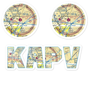 Apple Valley Airport (APV) VFR Sectional Sticker Pack