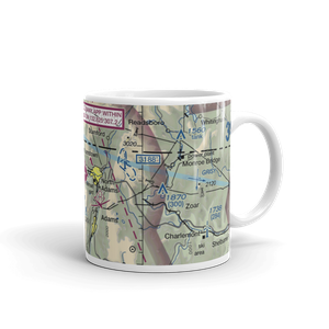 Harriman and West Airport (AQW) VFR Sectional  Mug