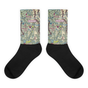 Harriman and West Airport (AQW) VFR Sectional Socks