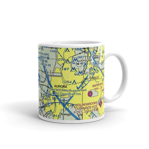 Aurora Municipal Airport (ARR) VFR Sectional  Mug