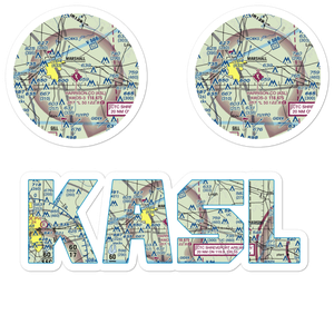 Harrison County Airport (ASL) VFR Sectional Sticker Pack