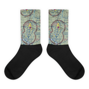 Wausau Downtown Airport (AUW) VFR Sectional Socks