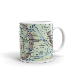 Washington Municipal Airport (AWG) VFR Sectional  Mug