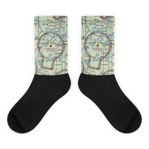 Washington Municipal Airport (AWG) VFR Sectional Socks