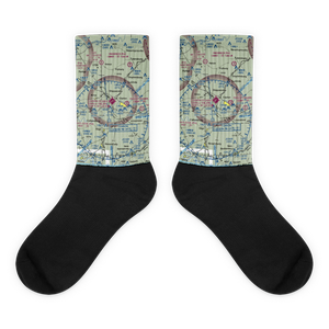 Clarion County Airport (AXQ) VFR Sectional Socks