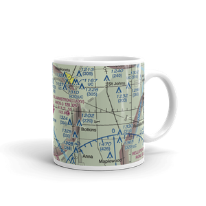 Neil Armstrong Airport (AXV) VFR Sectional  Mug