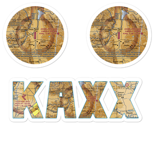 Angel Fire Airport (AXX) VFR Sectional Sticker Pack