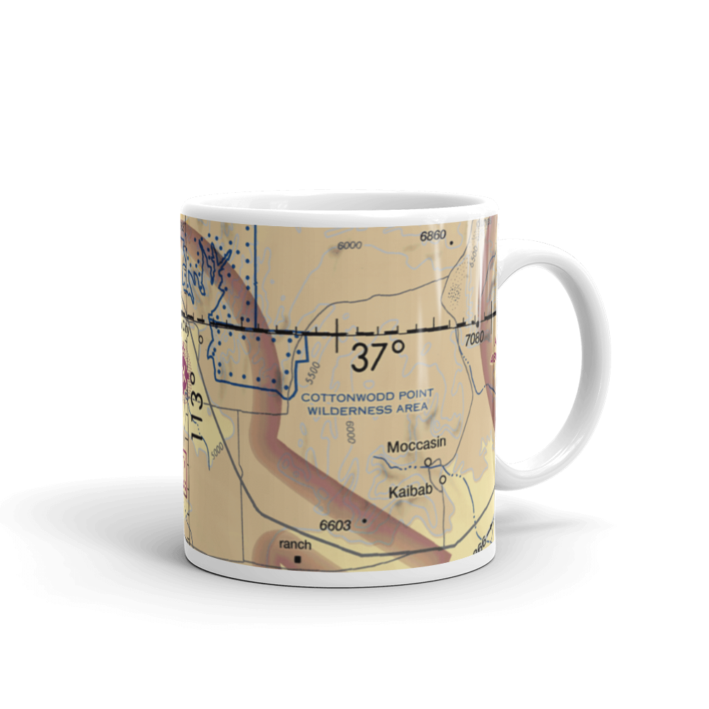 Colorado City Municipal Airport (AZC) VFR Sectional  Mug 