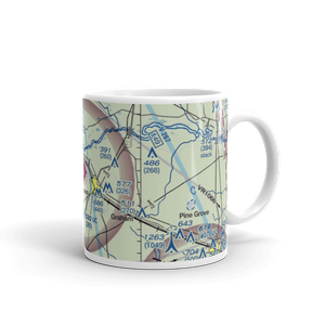 Hazlehurst Airport (AZE) VFR Sectional  Mug