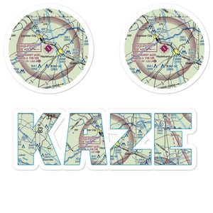 Hazlehurst Airport (AZE) VFR Sectional Sticker Pack