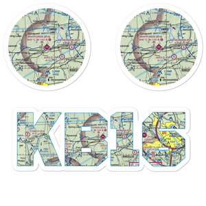 Whitfords Airport (B16) VFR Sectional Sticker Pack