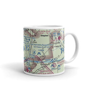 New Braunfels Municipal Airport (BAZ) VFR Sectional  Mug