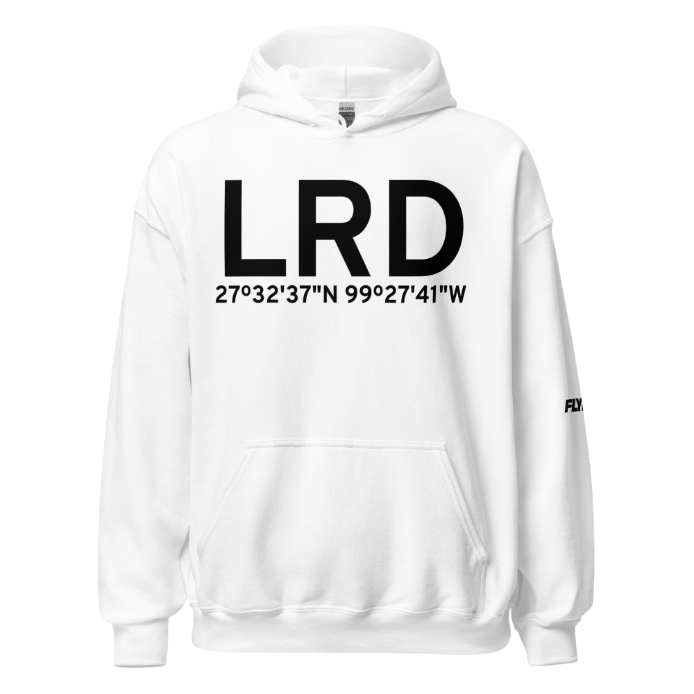 Laredo (KLRD) Airport Hoodie Sweatshirt 