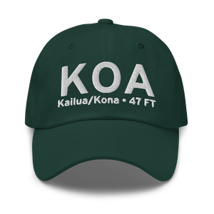 Kailua/Kona (PHKO) Airport Hat