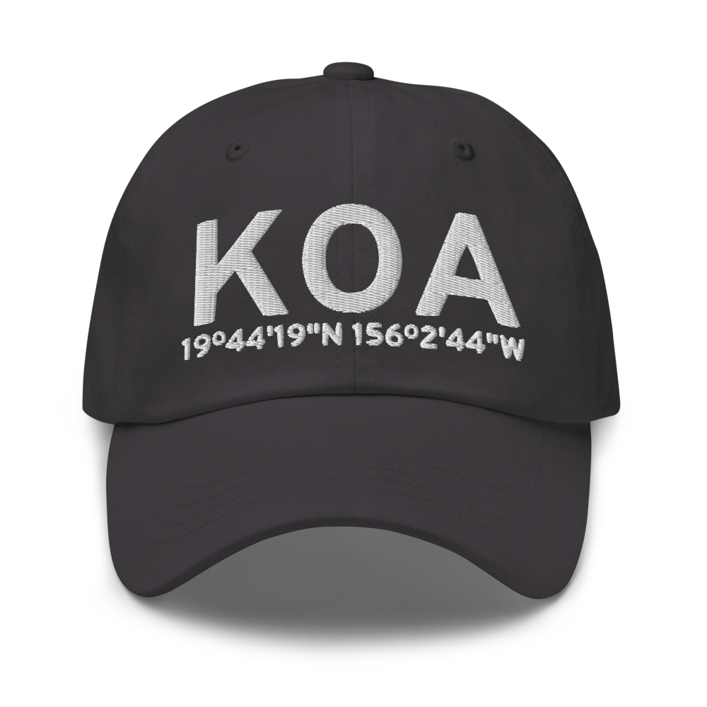 Kailua/Kona (PHKO) Airport Hat 