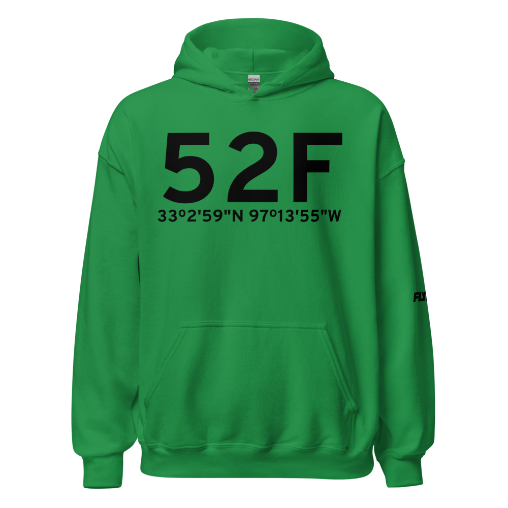 Roanoke (K52F) Airport Hoodie Sweatshirt 