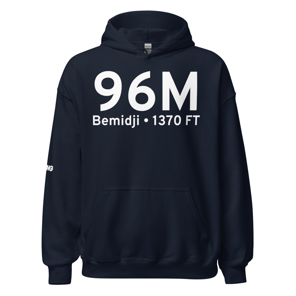 Bemidji (96M) Airport Hoodie Sweatshirt 